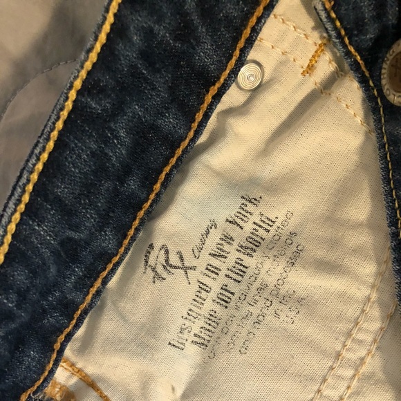 FRX low rise boot cut jeans medium blue wash - Picture 2 of 9